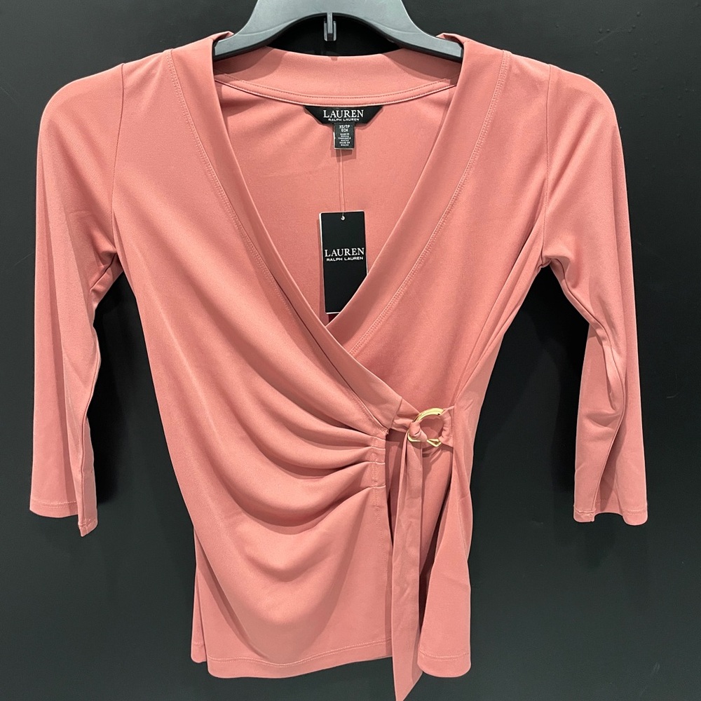 Ralph Lauren Stretch Jersey Top Brand New